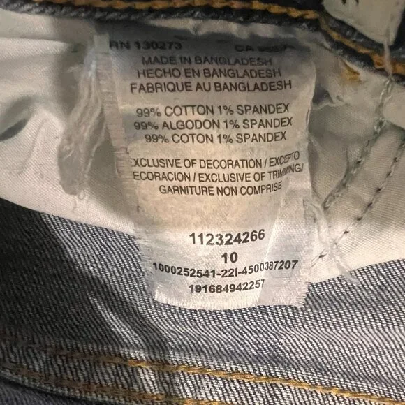 Wrangler High Rise True Crop Size 10 - Picture 4 of 4